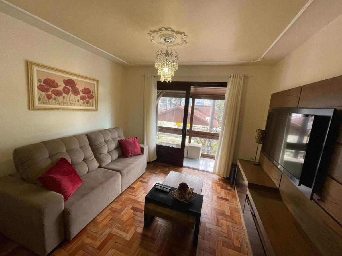 Apartamento Para 9 Pessoas - Blumenhaus 201 - Uma Quadra Da Rua Coberta! Gramado Exterior photo